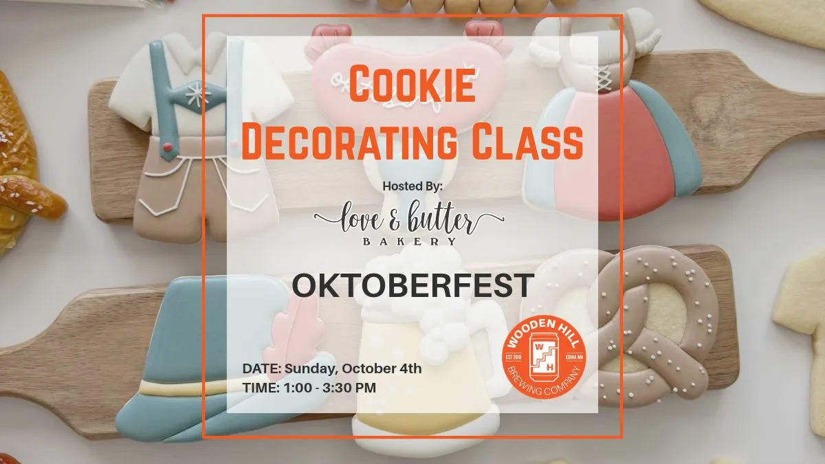 Oktoberfest Themed Cookie Decorating Class at Wooden Hill