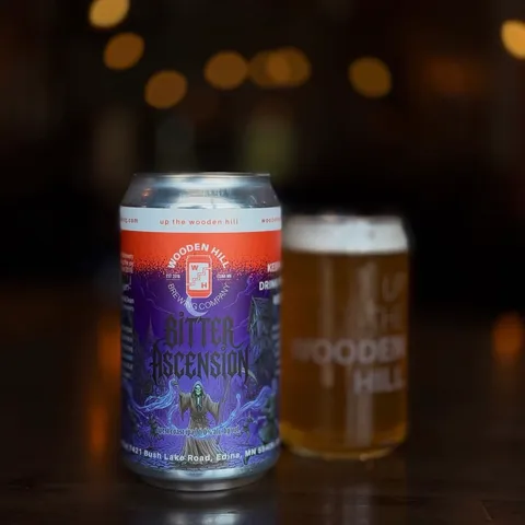 Bitter Ascension in a glass