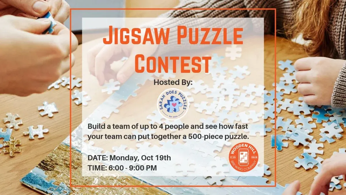 Jigsaw Puzzle Contest hosted by Sarah Does Puzzles.