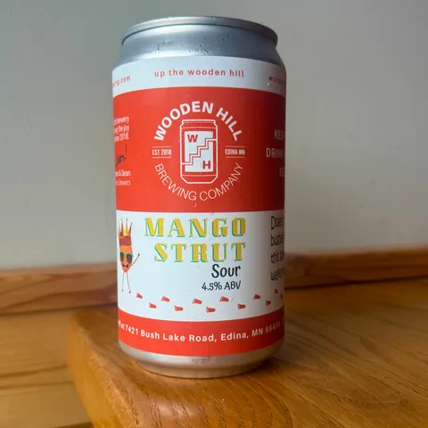 Mango Strut in a glass