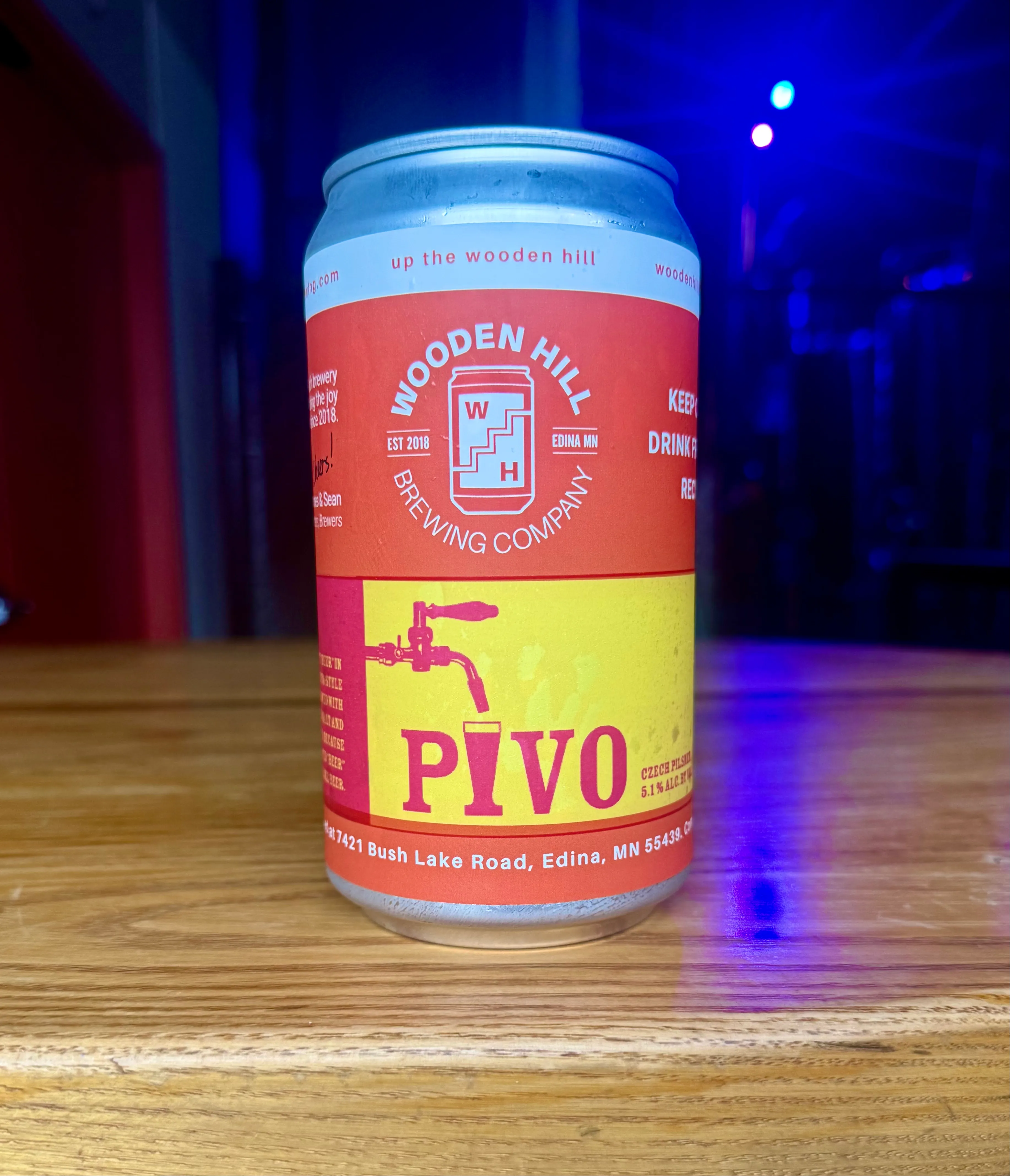 PIVO in a glass