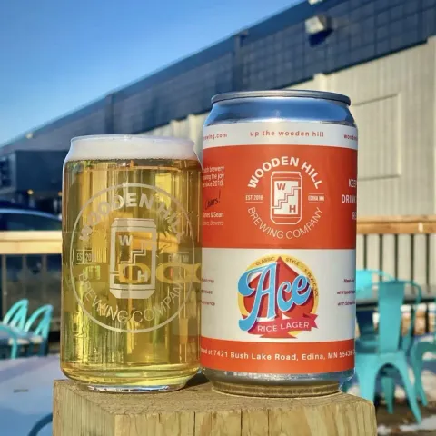 Ace in a glass