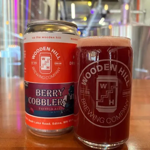 Berry Cobbler in a glass