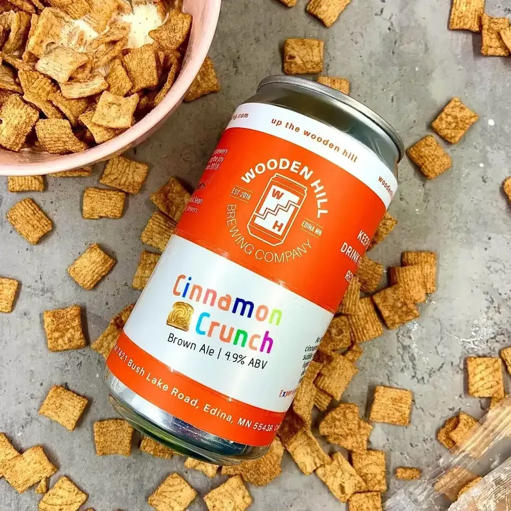 Cinnamon Crunch in a glass