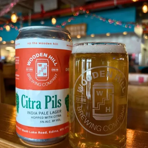 Citra Pils in a glass