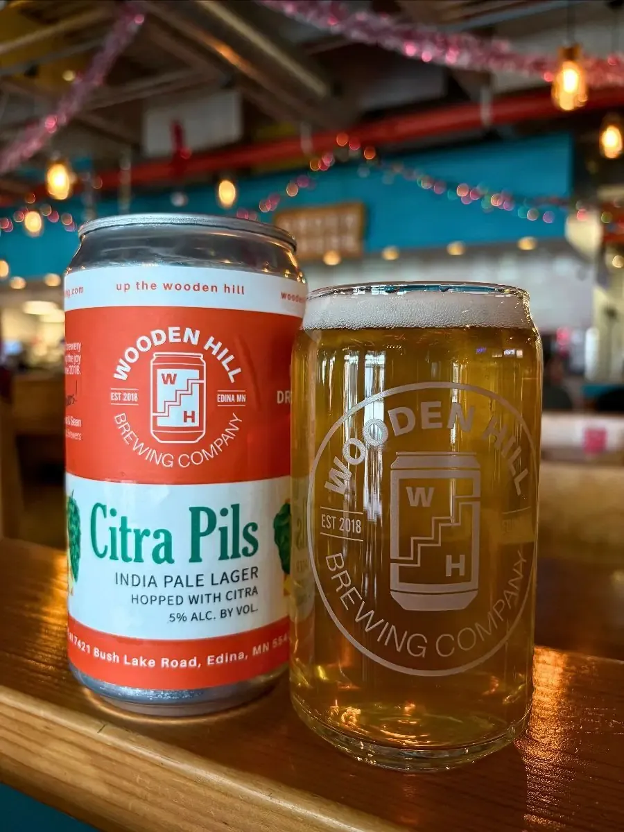 Citra Pils in a glass