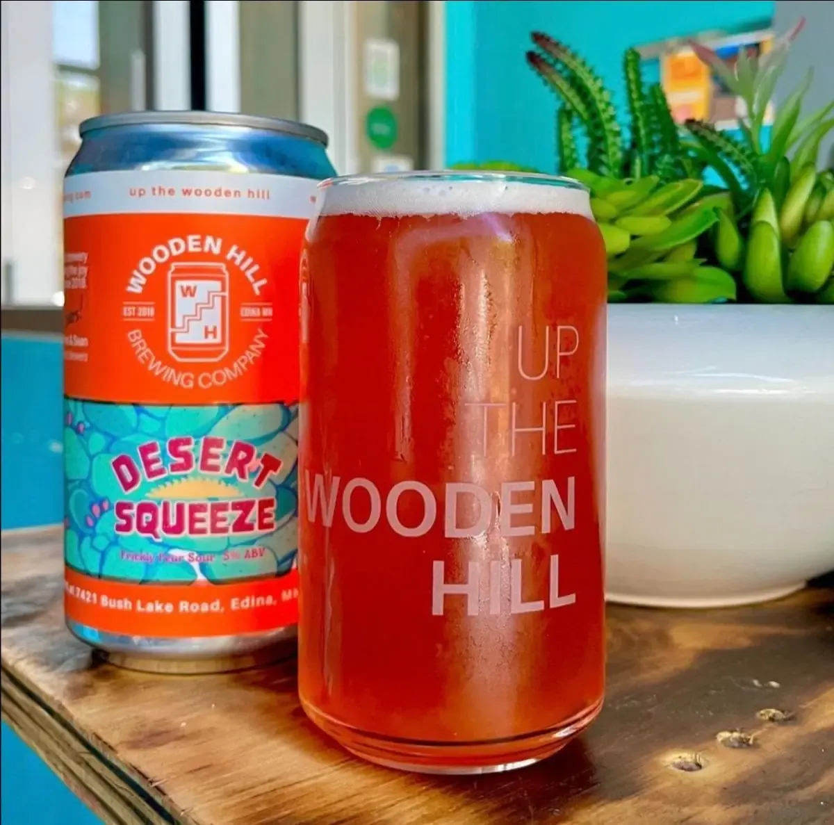 Desert Squeeze in a glass