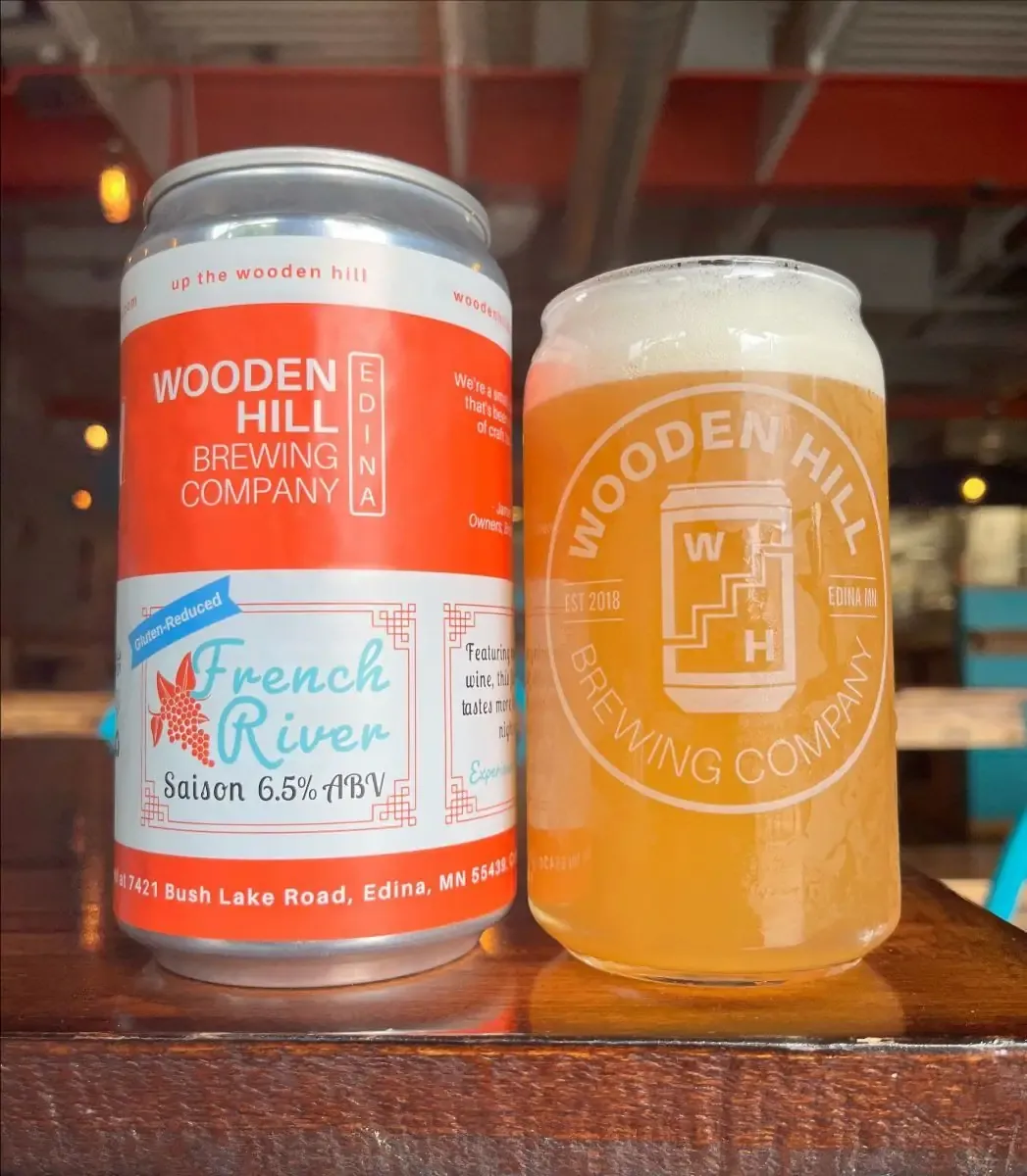French River in a glass