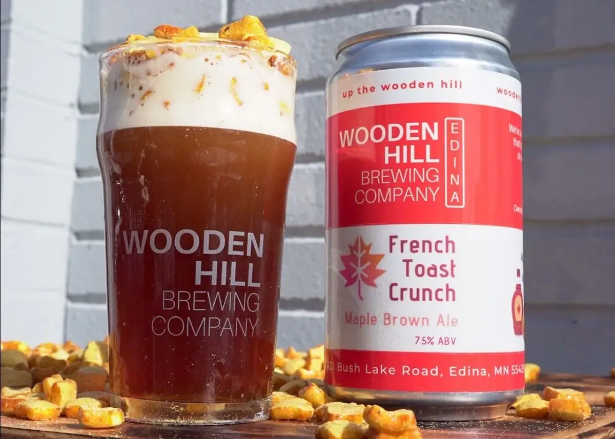 French Toast Crunch in a glass