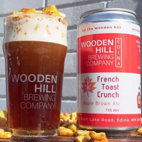 French Toast Crunch in a glass