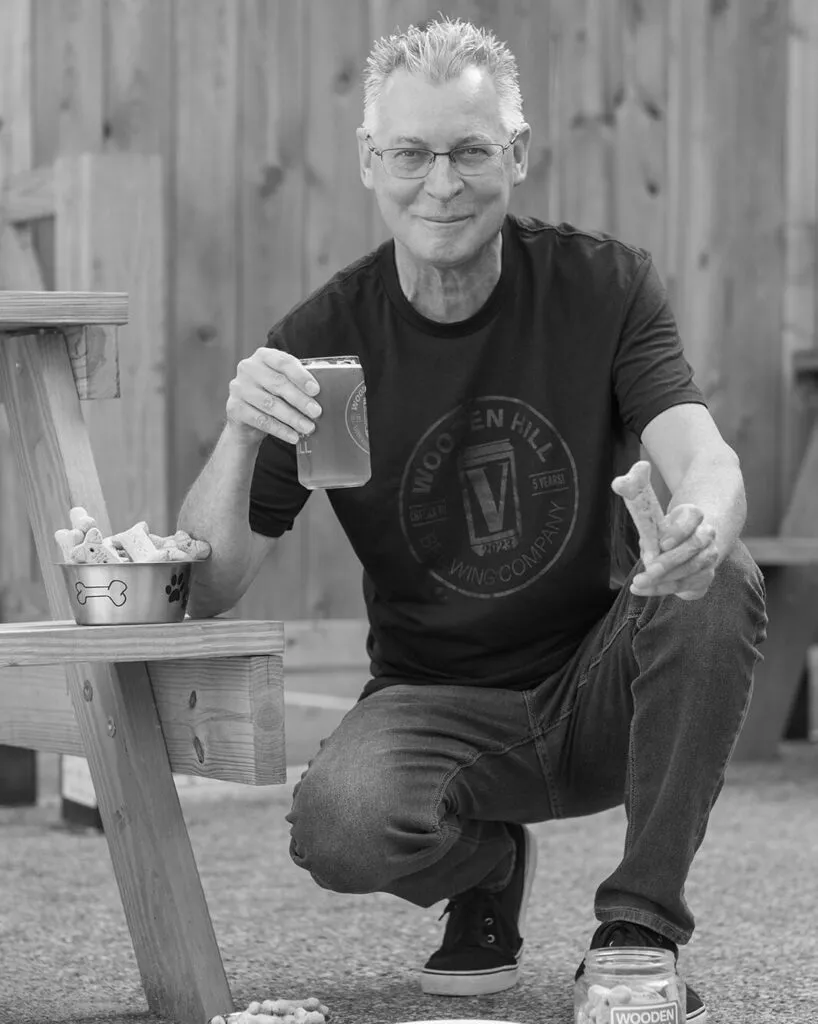 Gregg Hodgson, Taproom Supervisor at Wooden Hill Brewing