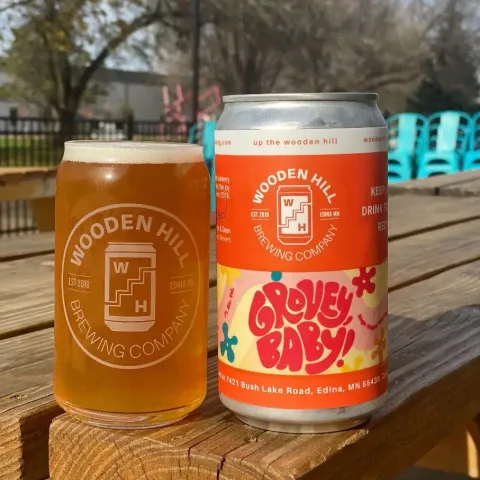 Grovey Baby in a glass