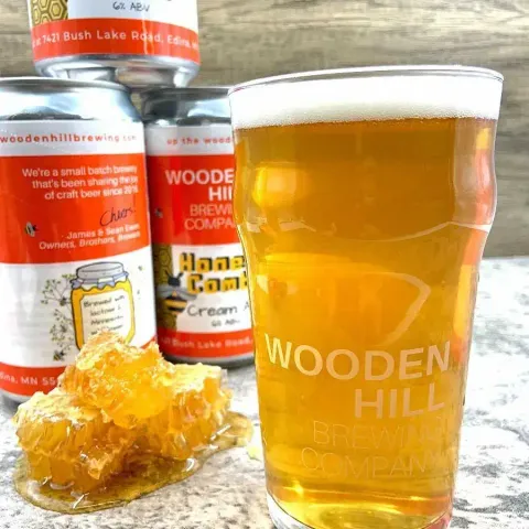 Honeycomb in a glass