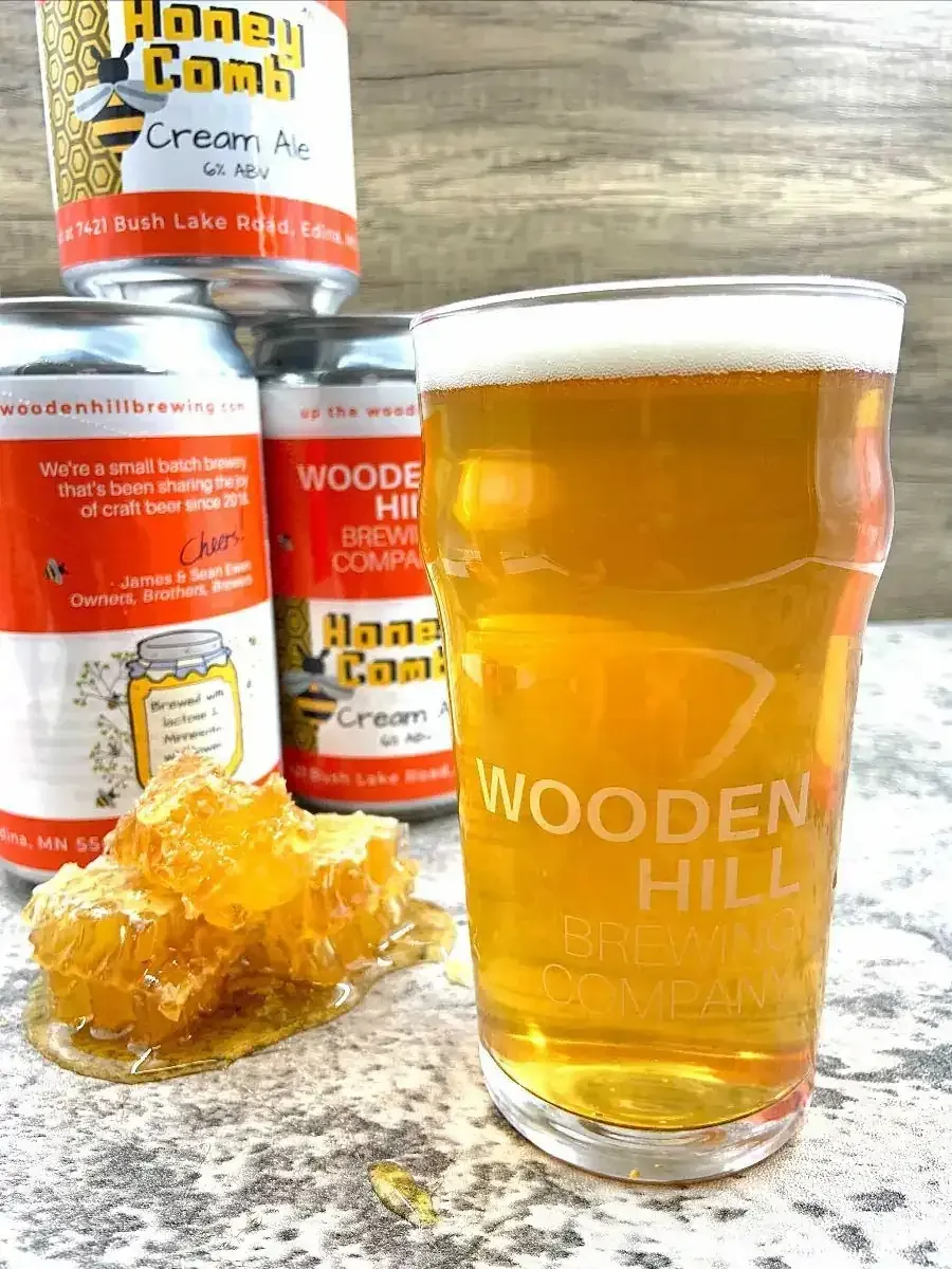Honeycomb in a glass