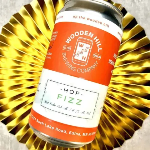 Hop Fizz in a glass
