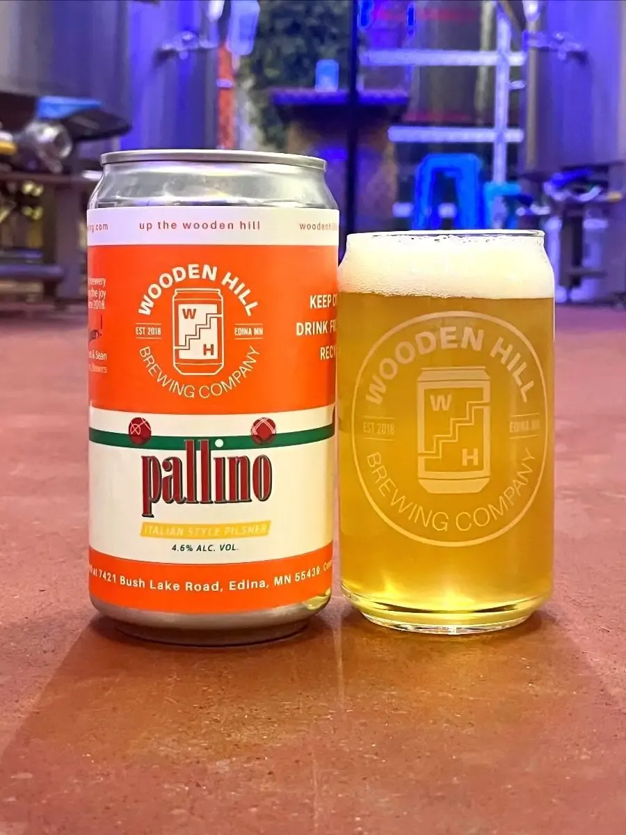 Pallino in a glass