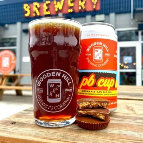 PB Cup in a glass