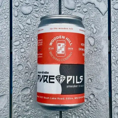 Pure Pils in a glass