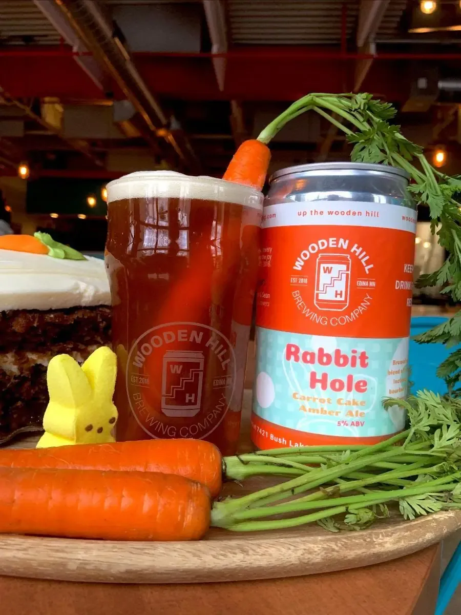 Rabbit Hole in a glass