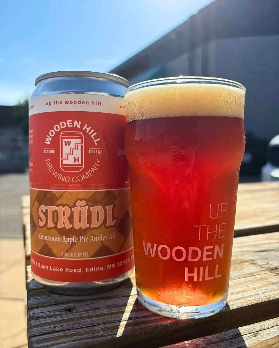 STRÜDL in a glass