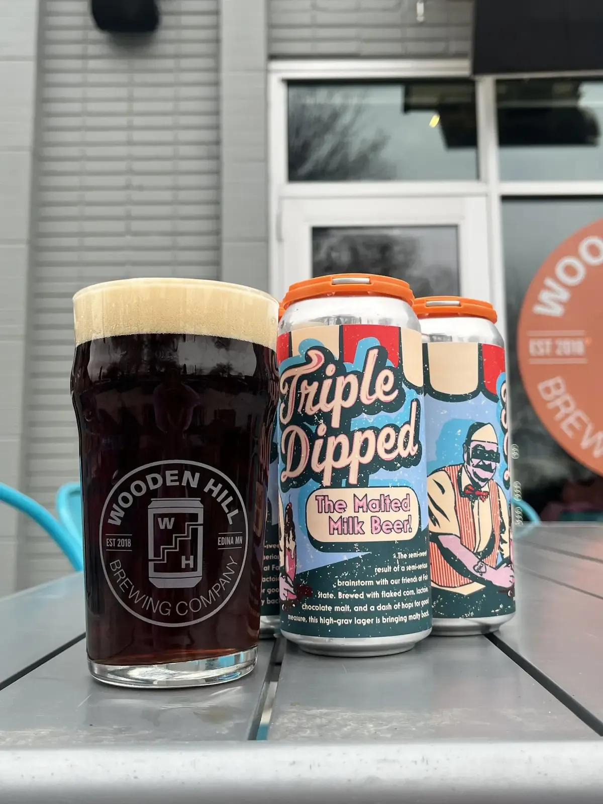 Triple Dipped in a glass