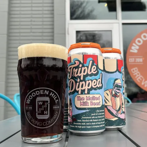 Triple Dipped in a glass