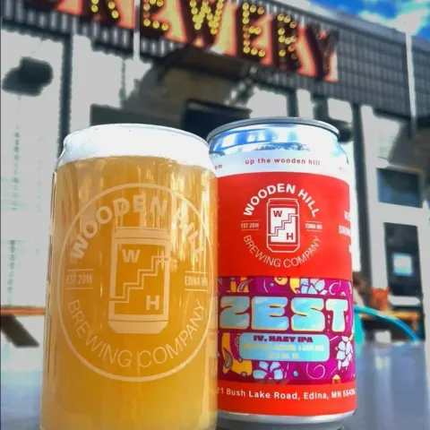 Zest IV in a glass