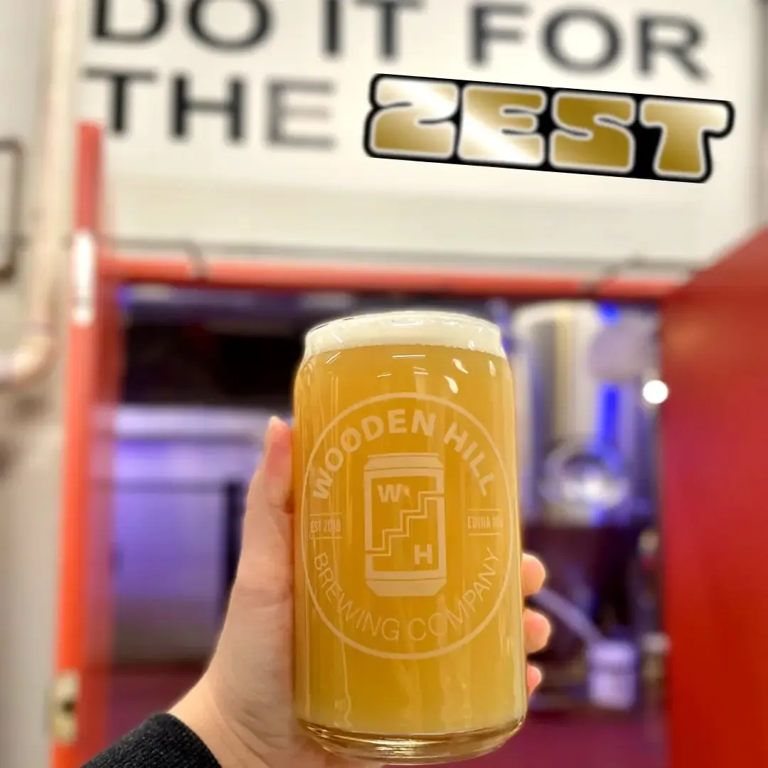 Zest X in a glass