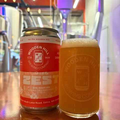 Zest XIV in a glass
