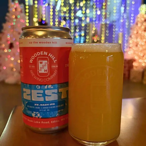 Zest XV in a glass