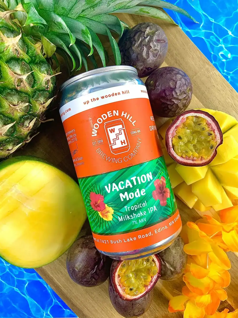 vacation mode tropical milkshake