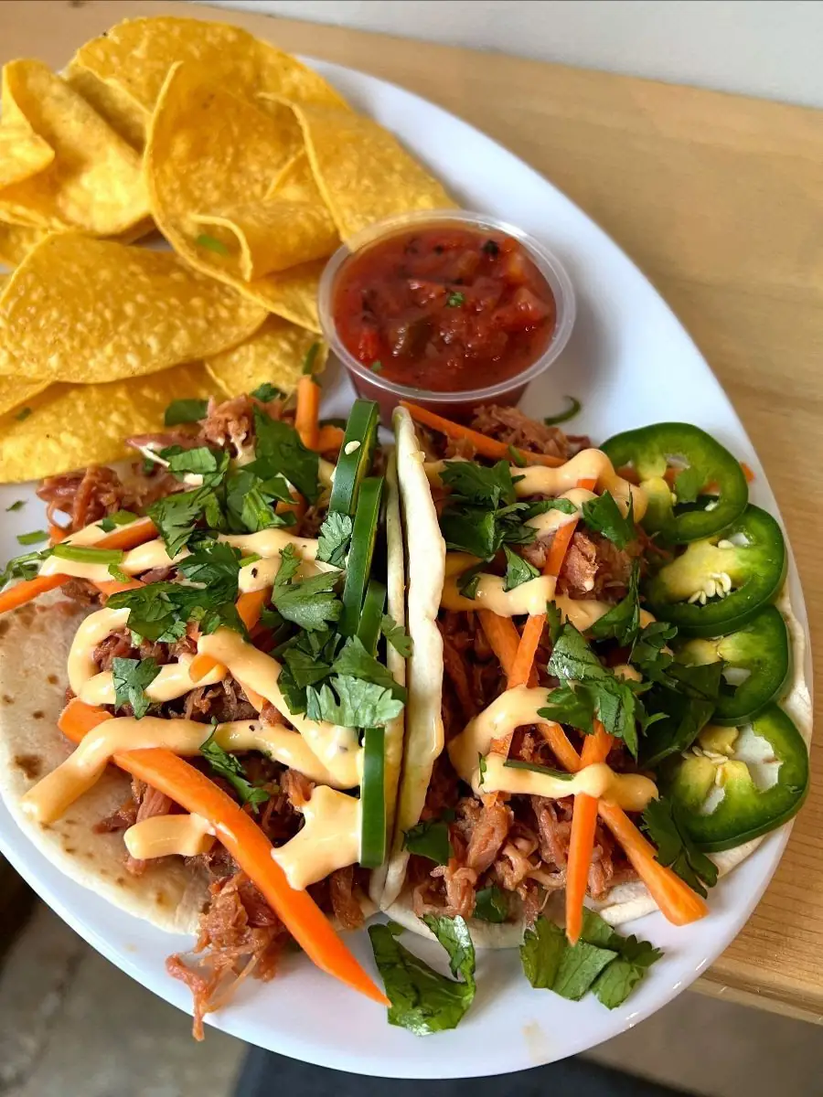 Bánh Mì Tacos for Taco Wednesday