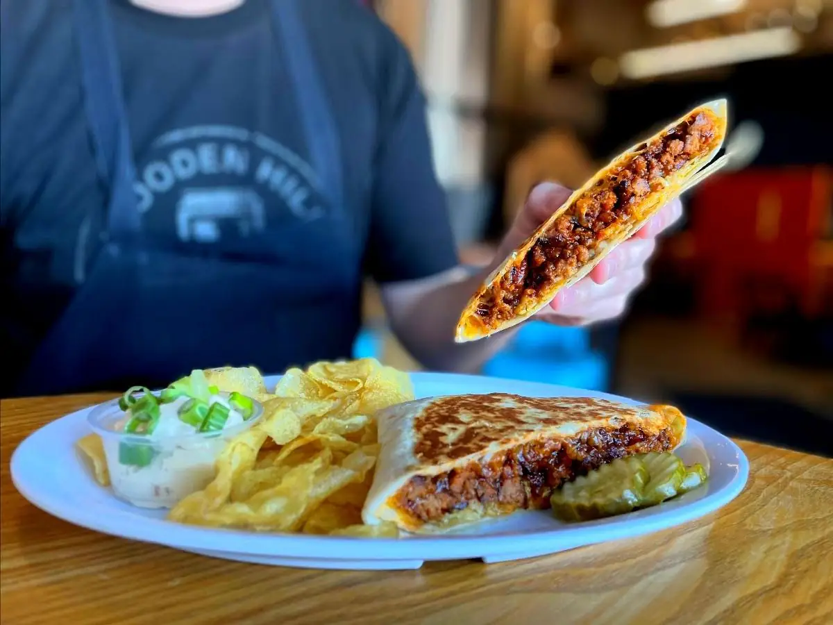 photo of crunchy joe wrap