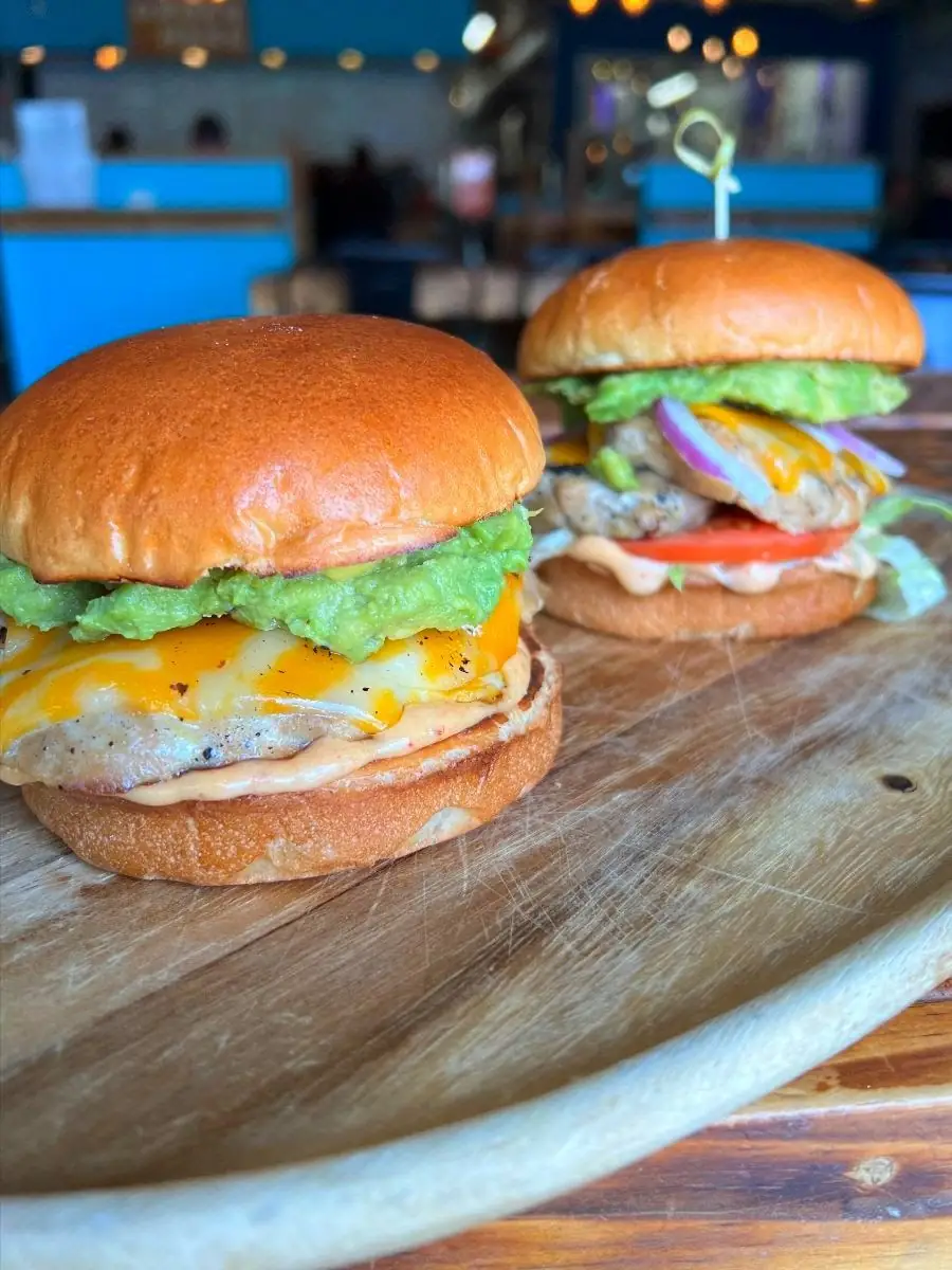 A picture of our new California Grilled Chicken Sandwiches!