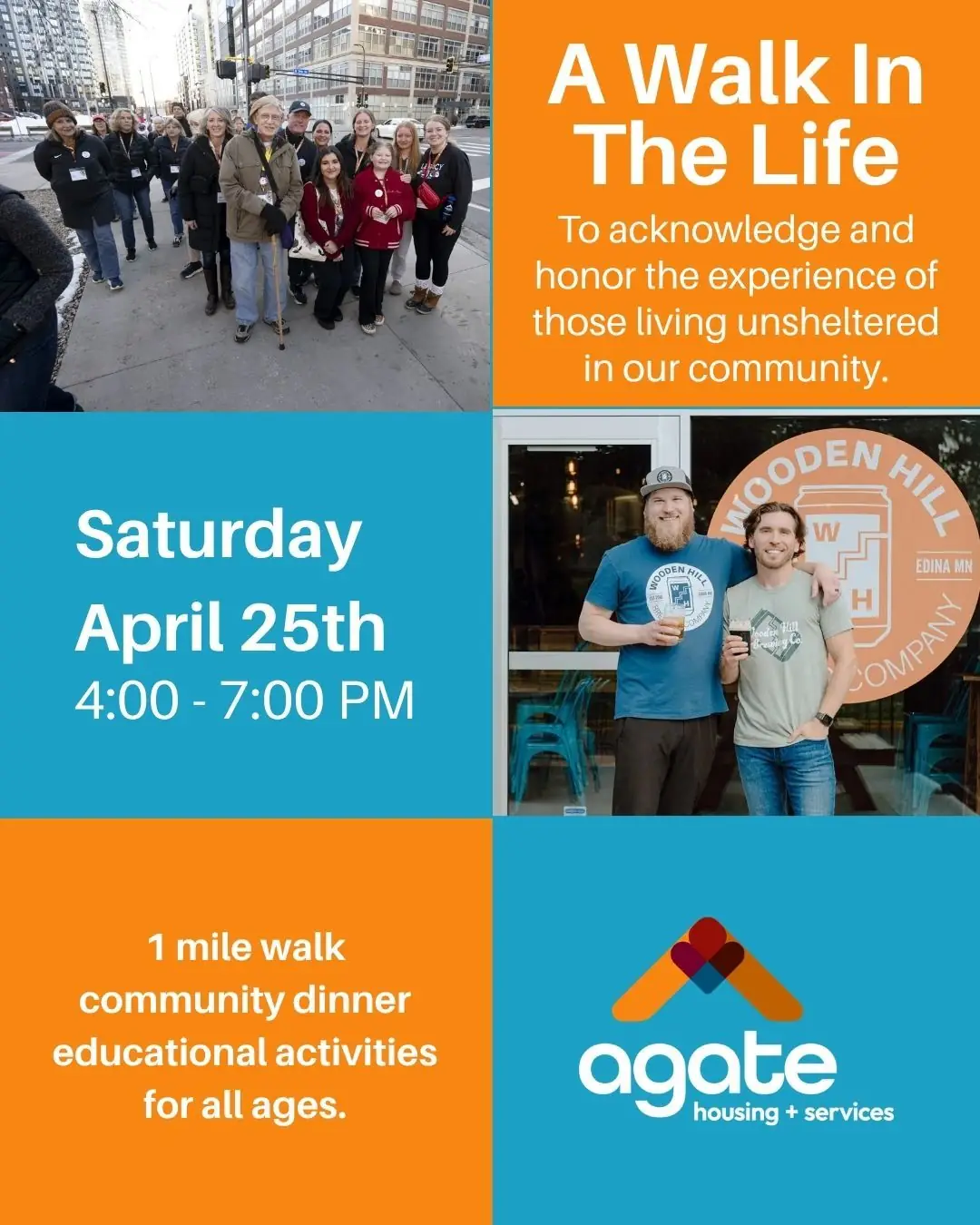 A Walk in the Life - To acknowledge and honor the experience of those living unsheltered in our community.
