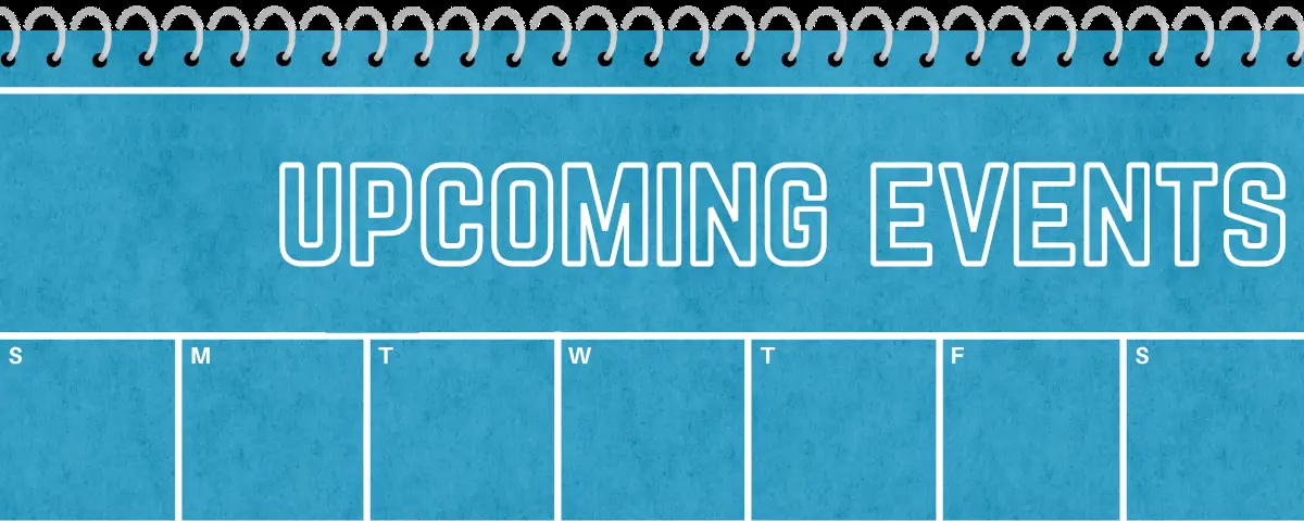 Upcoming Events header image