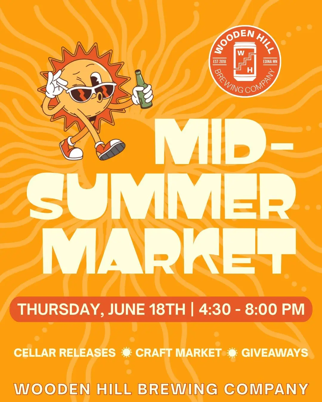Mid-summer market graphic
