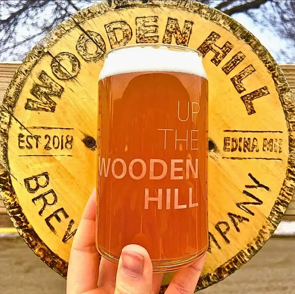 Picture of The Radler - A refreshing mix of 1.5oz Pink Lemonade syrup in a pint of Gold Top