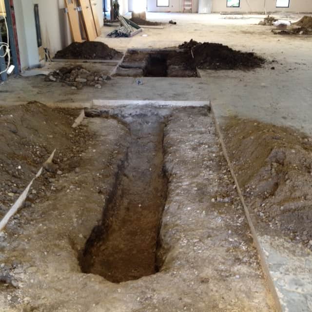 Evolution of a Trench Drain Wooden Hill Brewing Company