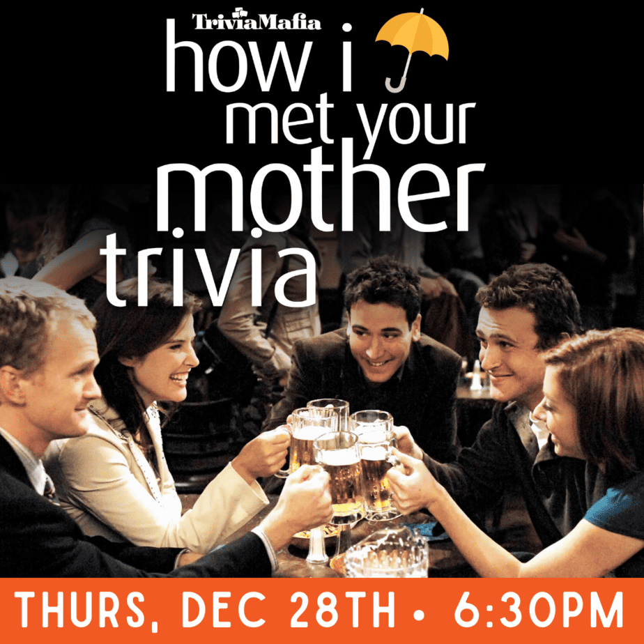 How I met your mother trivia poster