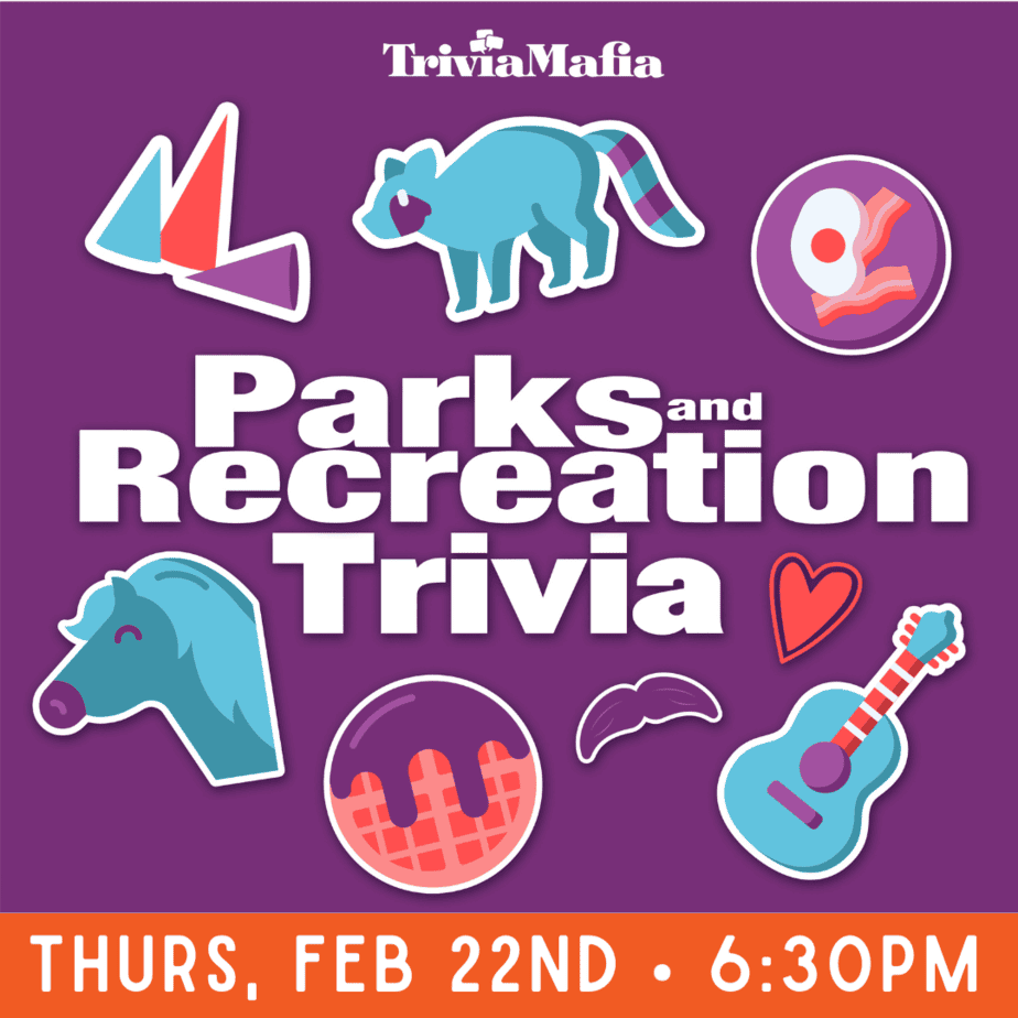 parks and recreation trivia poster